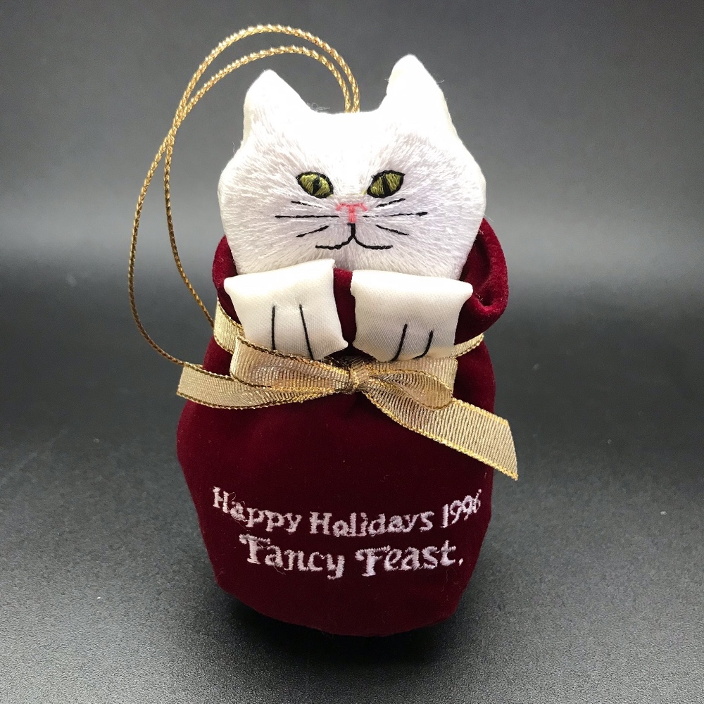 1996 Fancy Feast Collectible Christmas Ornament